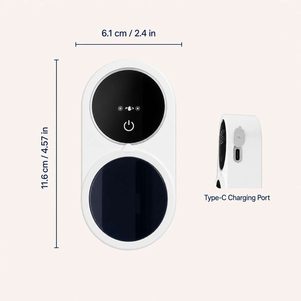 Novellessa Wall-Mounted UV Toothbrush Sterilizer
