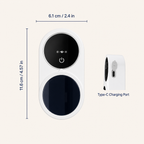 Novellessa Wall-Mounted UV Toothbrush Sterilizer