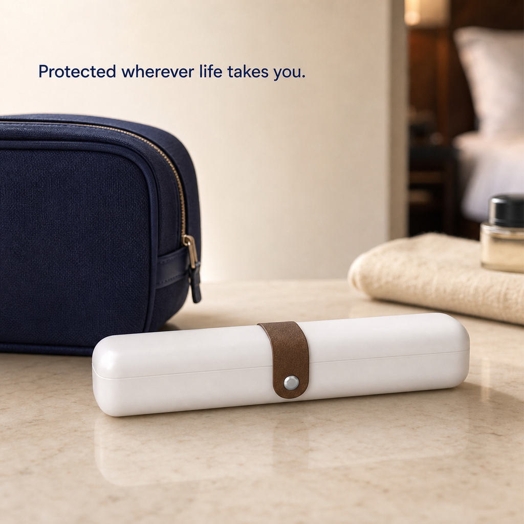 Novellessa Portable UV-C Toothbrush Sterilizer